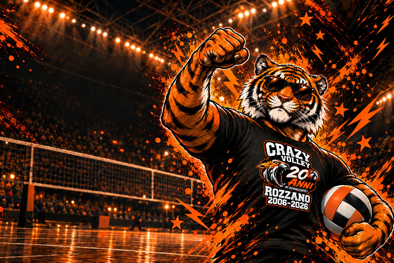 Vent’anni di ruggiti: il Crazy Volley accende una nuova stagione!