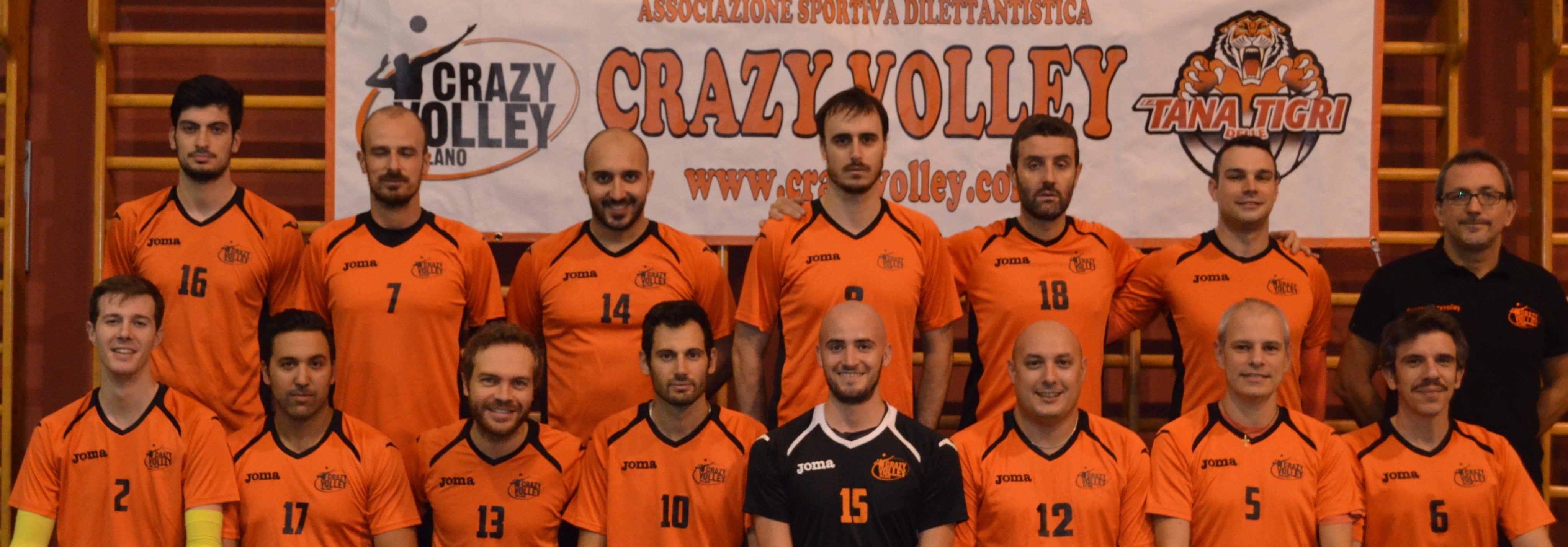 Crazy encefalogramma piatto! Asd Crazy Volley Milano